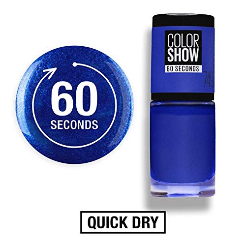 Maybelline Color Show 661 Ocean Blue Nail Polish 7ml