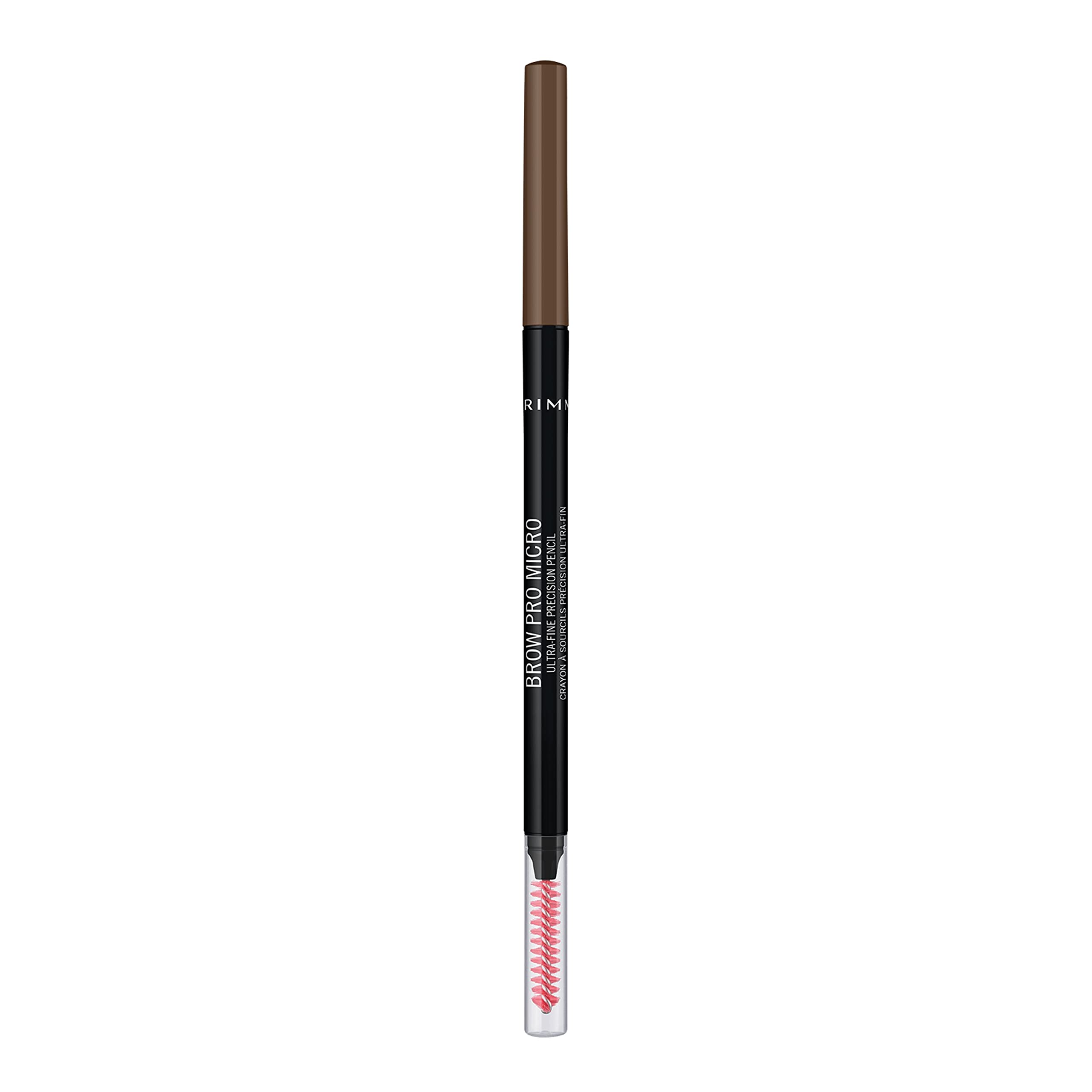 Rimmel London Brow Pro Micro Precision Pencil & Brush, Soft Brown