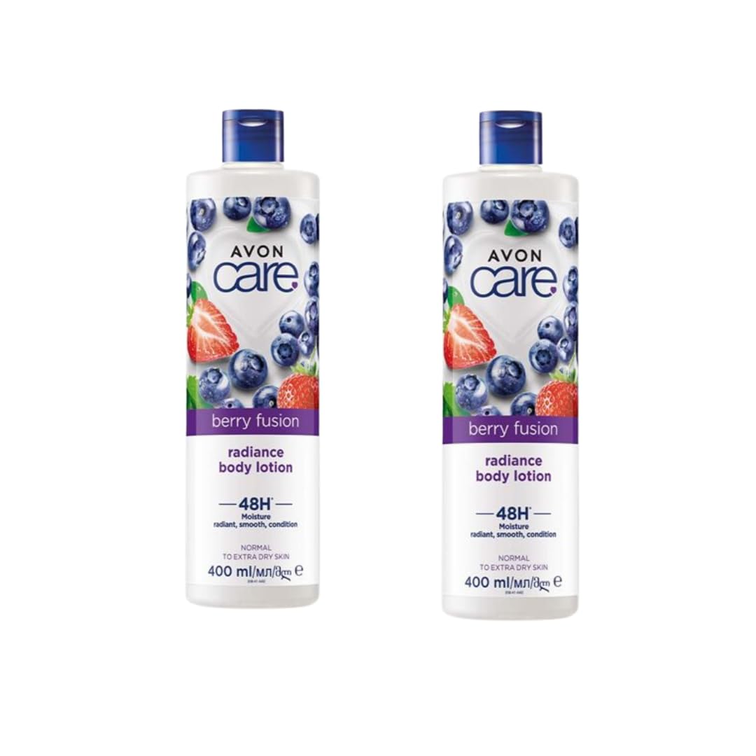 Avon Care Berry Fusion Body Lotion Twin Pack 2x400ml