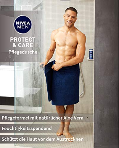 NIVEA MEN Protect & Care Moisturising Shower Gel - 6 Pack