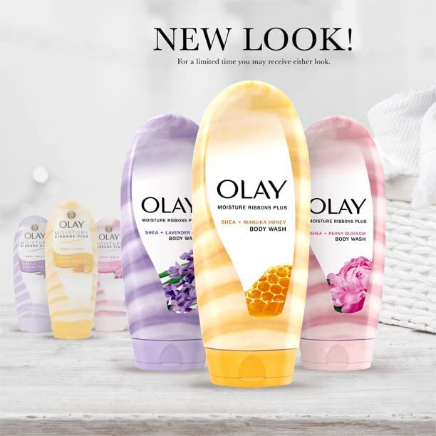 Olay Luscious Orchid Essential Oils Body Wash 18 oz