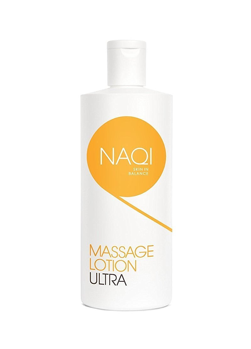 NAQI Ultra Massage Lotion, Long Lasting Hypoallergenic Moisturising Lotion, 500 ml & Massage Lotion, Sports Massage Lotion, Oil-Rich Massage Lotion Provides Intense Hydration, 1 x 500ml