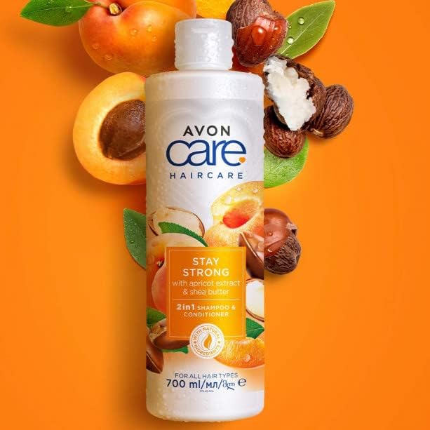 Avon Care Stay Strong 2-in-1 Shampoo & Conditioner 700ml