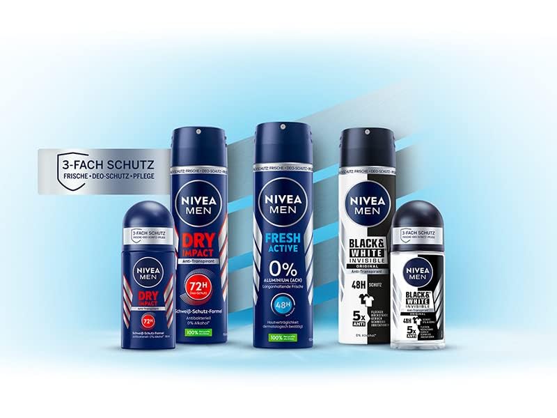 NIVEA MEN Fresh Active Deodorant Spray 150 ml