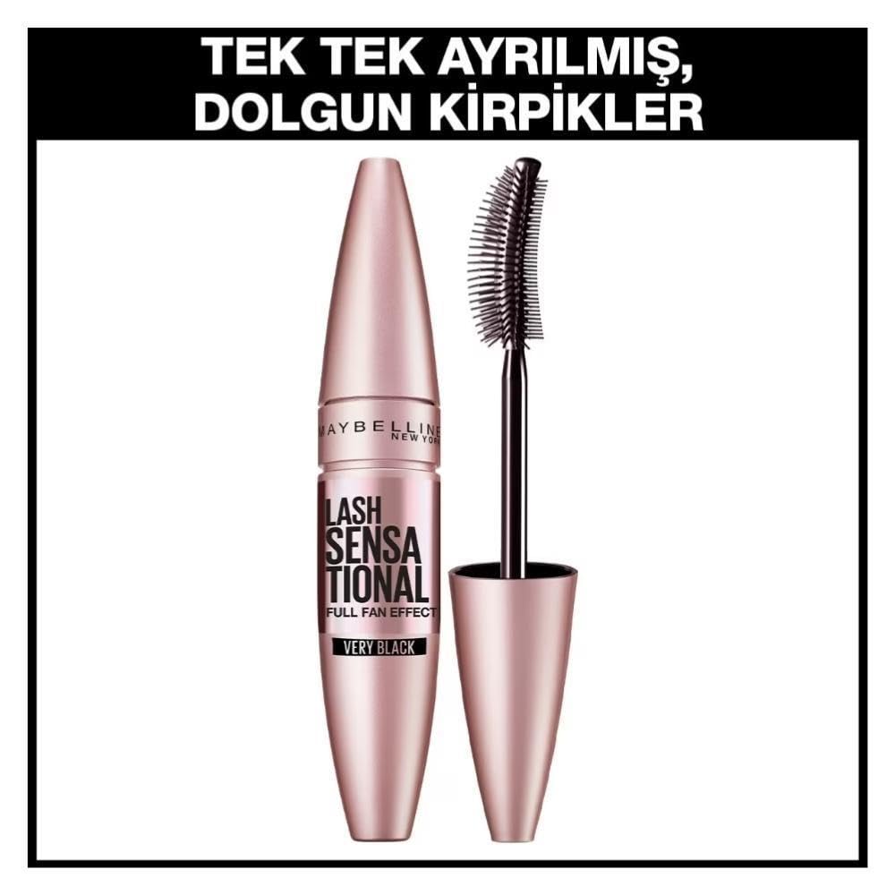 Maybelline Volume Mascara - Lash Sensational Very Black 9.5 mL