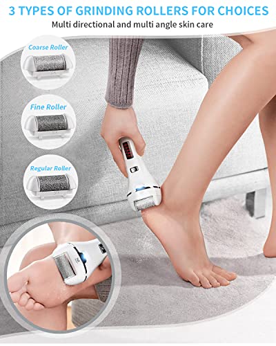 Vxdoirk Waterproof Rechargeable Electric Foot File