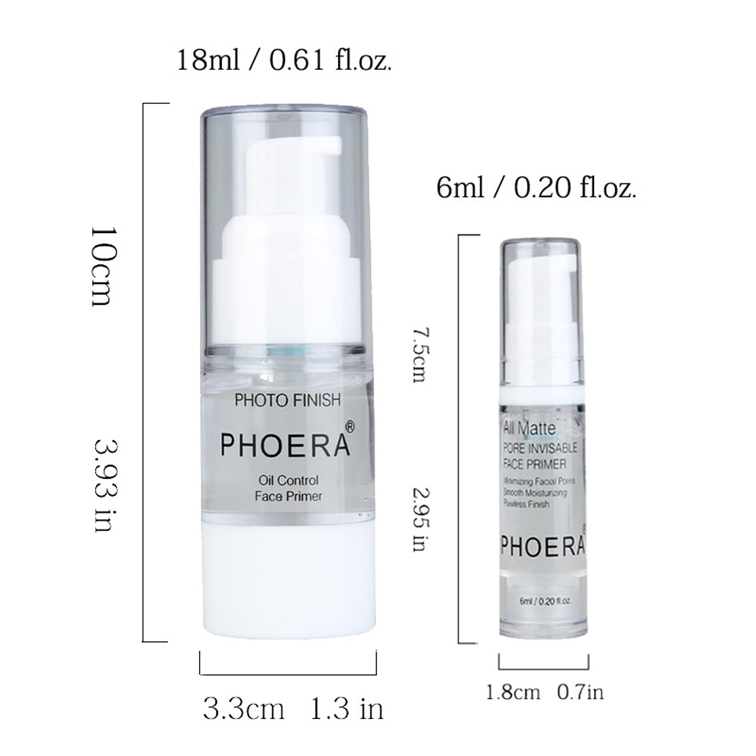 HOPHAT Oil Free Makeup Primer Duo - Hydrating & Smoothing 6ml