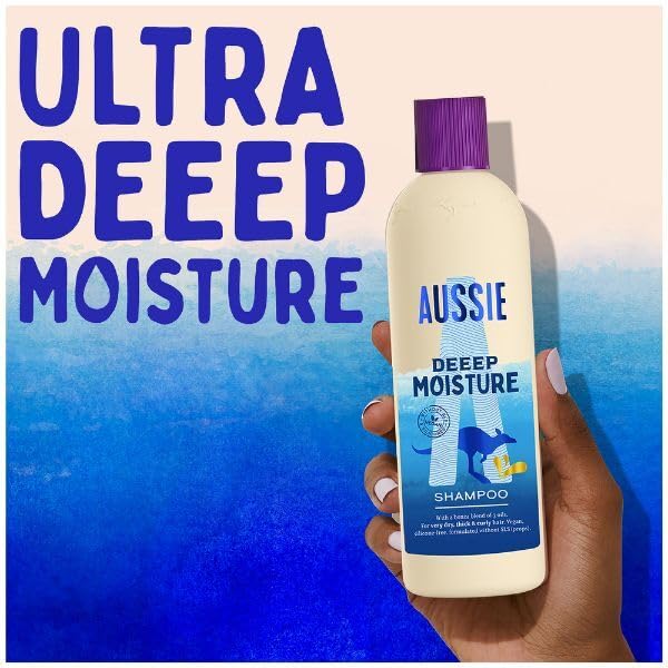 Aussie Deeep Moisture Vegan Ultra-Rich Shampoo