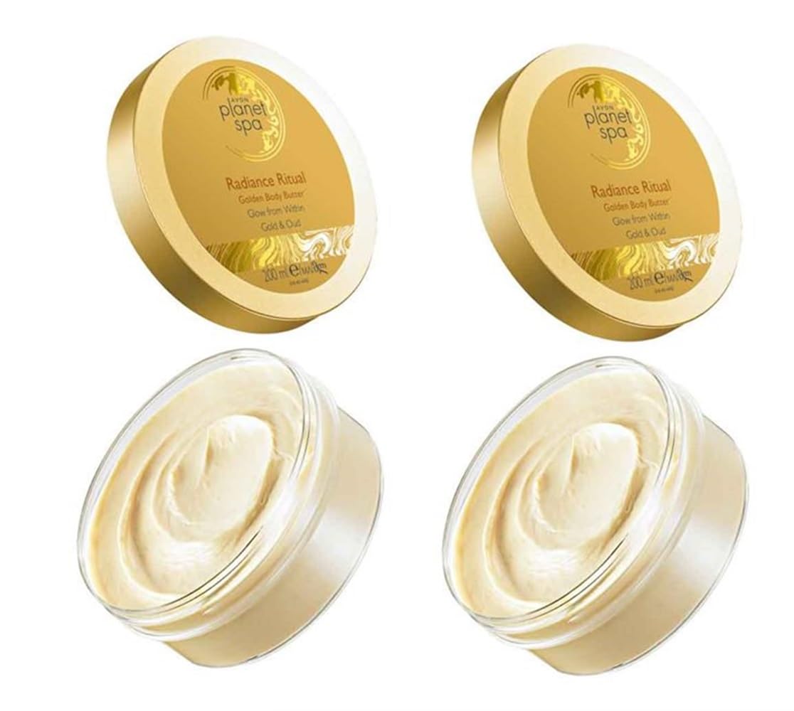 Planet Spa Radiance Ritual Golden Body Butter Duo