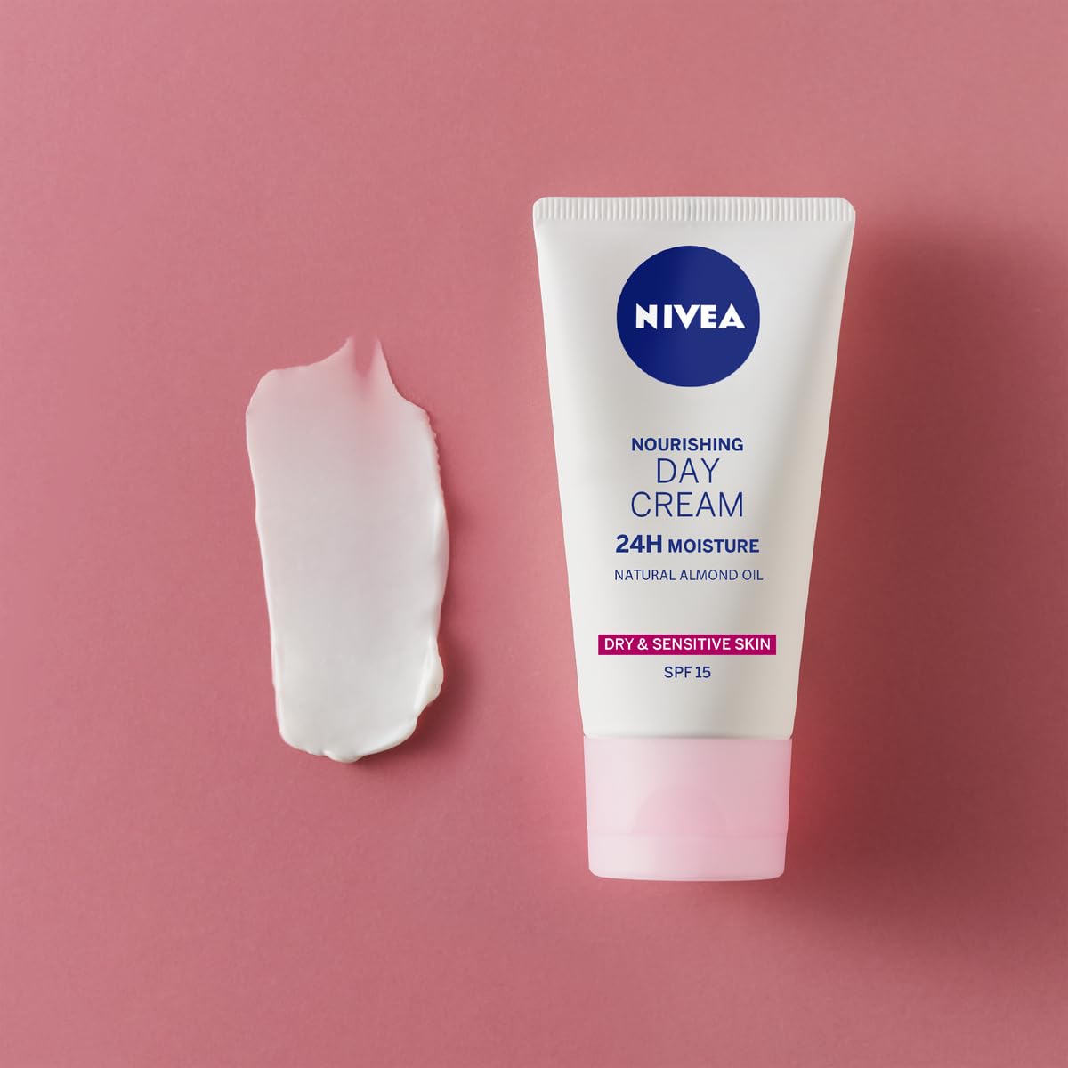 NIVEA Nourishing Day Cream for Sensitive Skin with SPF 15