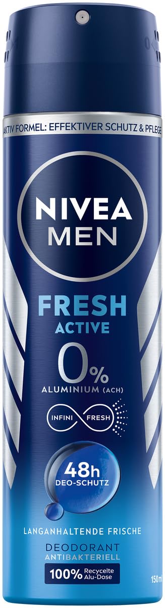 NIVEA MEN Fresh Active Deodorant Spray 150 ml