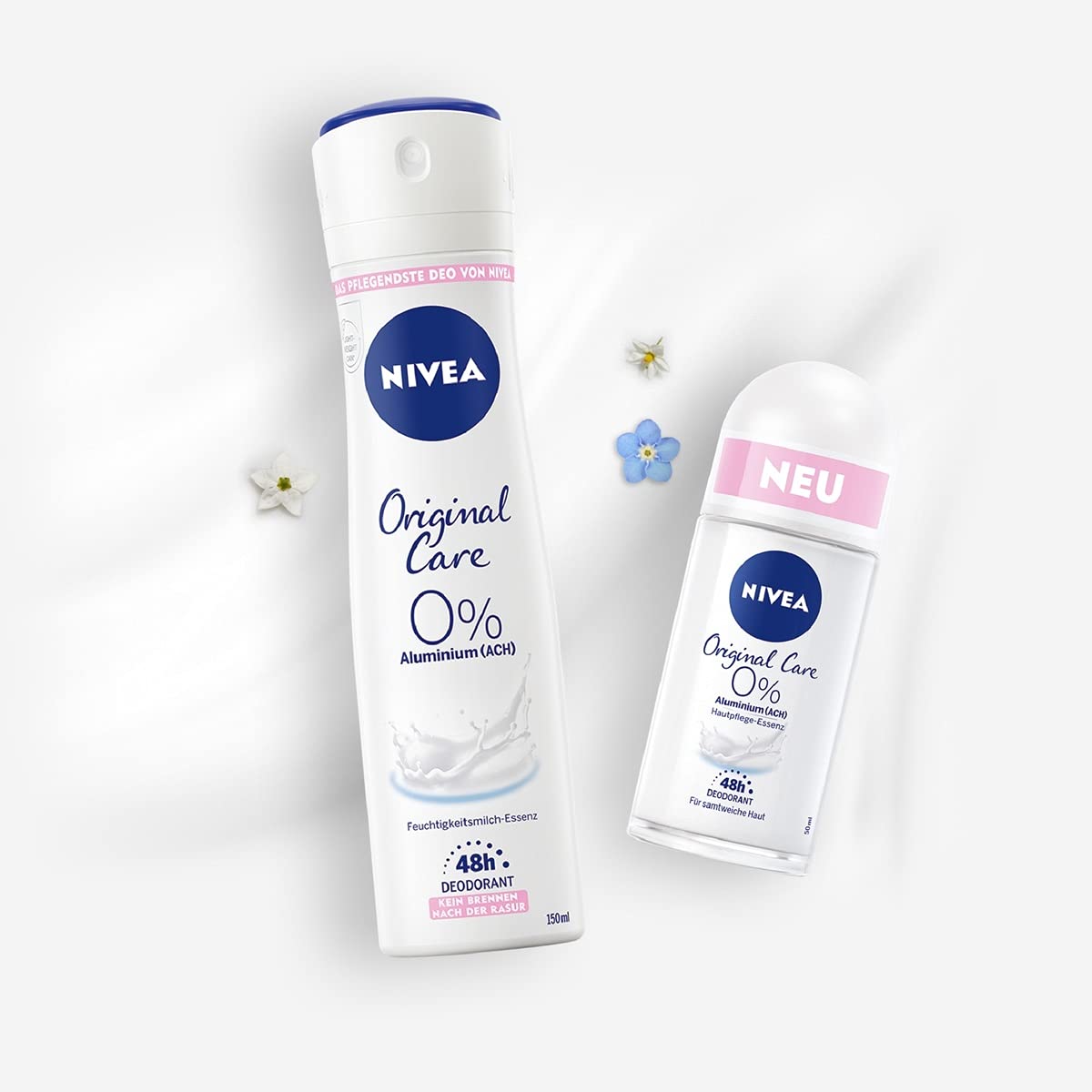 NIVEA Original Care Roll-On Deodorant 50 ml