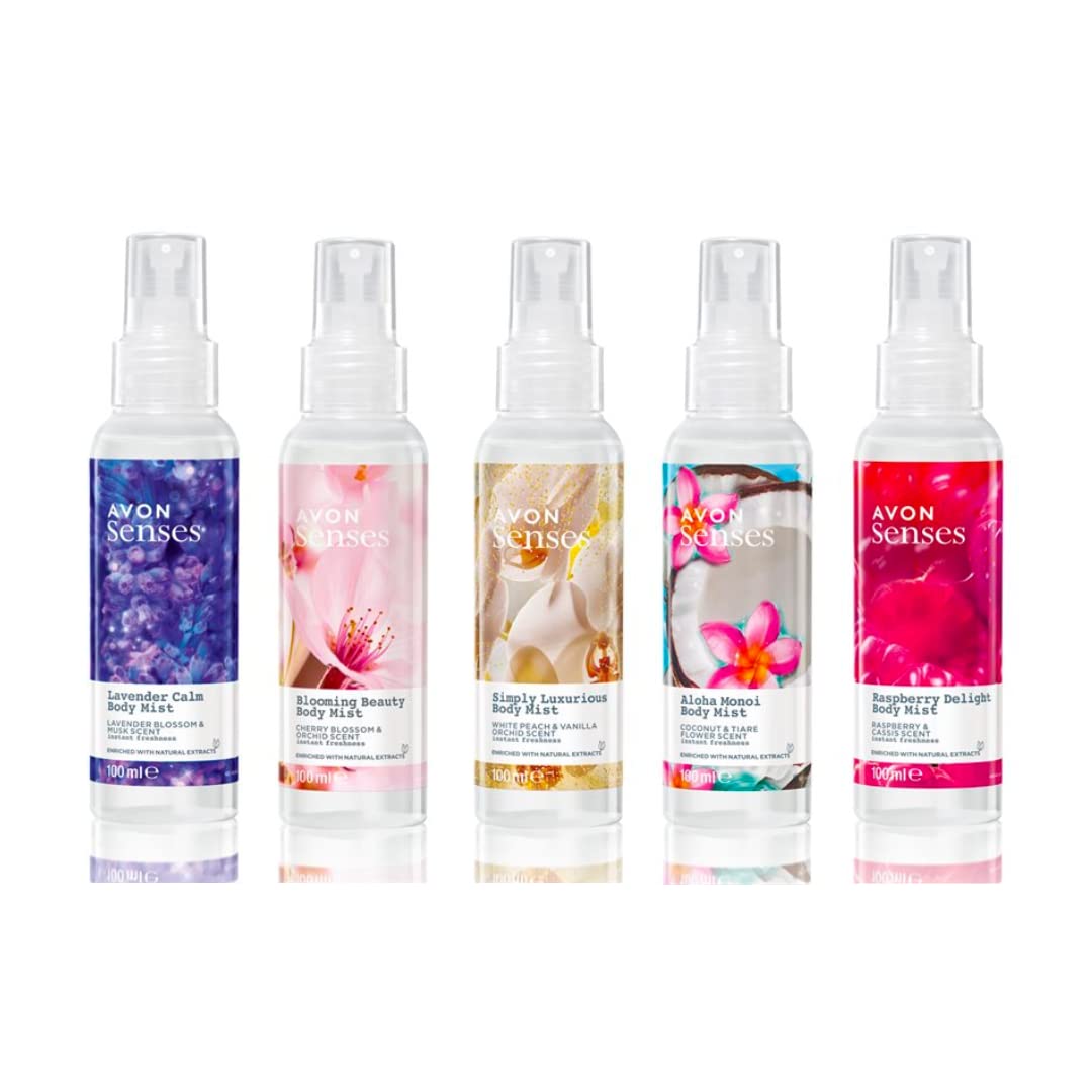 Avon Naturals Scented Spritz Room & Linen Spray Trio