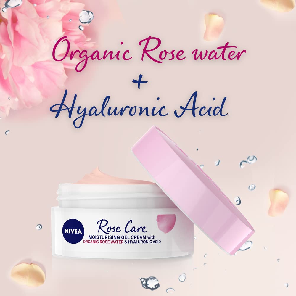 NIVEA Soft Rose Hydrating Gel Moisturiser