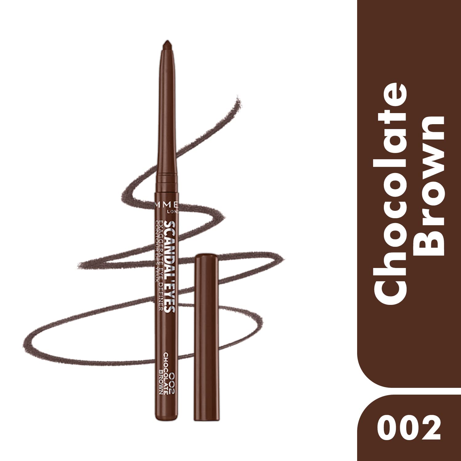 Rimmel Scandaleyes Exaggerate Eye Definer - Chocolate Brown