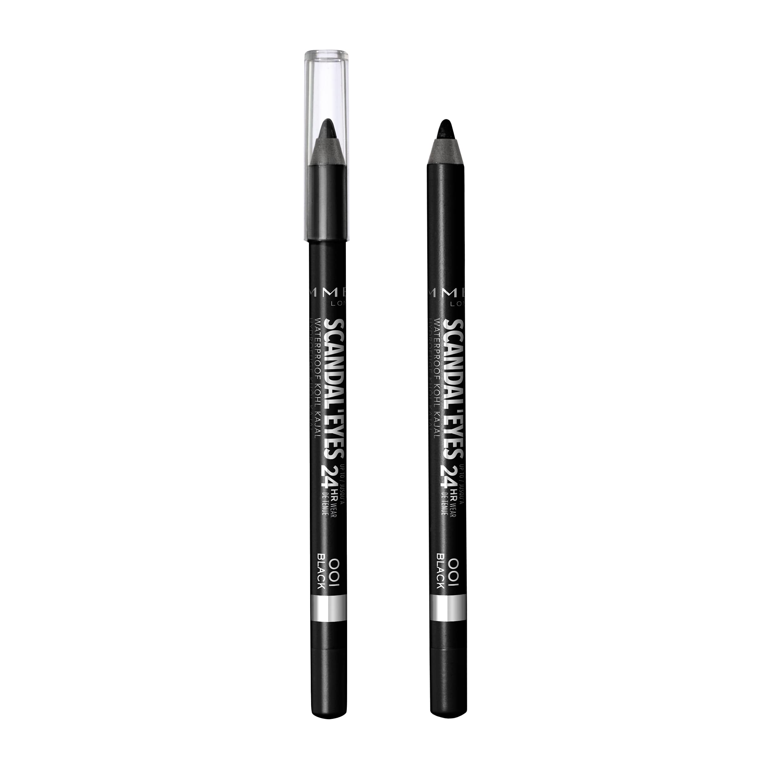 RIMMEL LONDON Scandaleyes Waterproof Khol Eyeliner - Black 1.3g