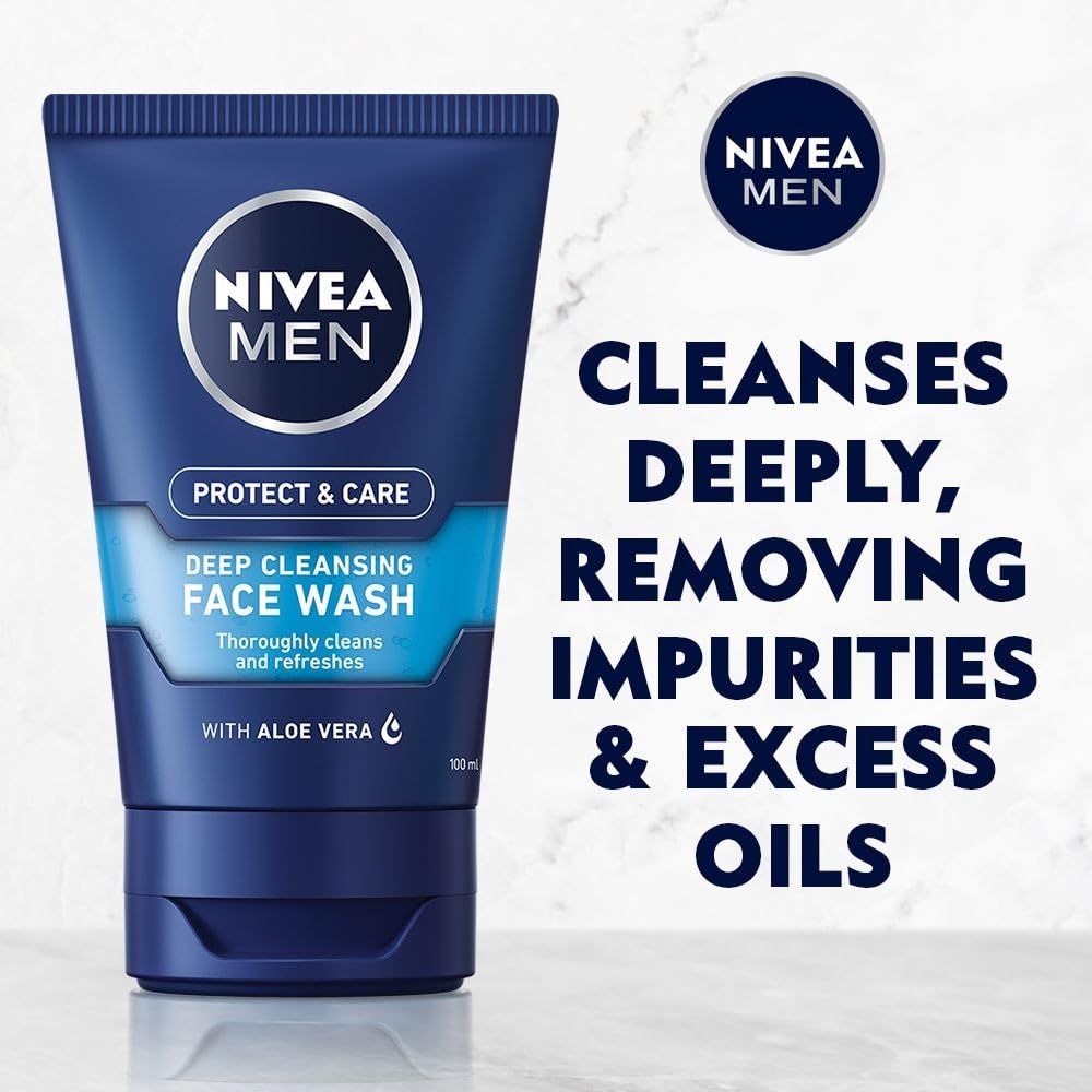 Nivea Men Deep Cleaning Face Wash 100ml