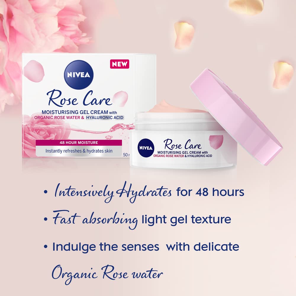 NIVEA Soft Rose Hydrating Gel Moisturiser