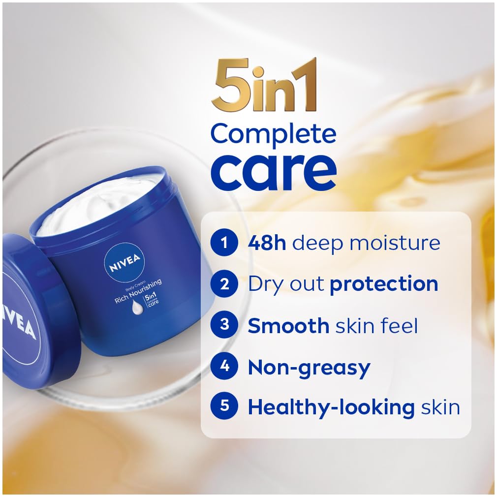 NIVEA Crème 400ml - Rich Hydration Essentials