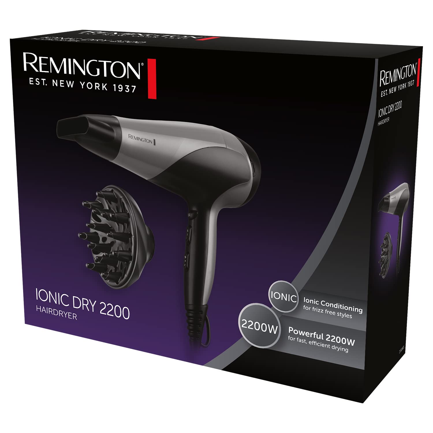 Remington Ionic Dry Hair Dryer 2200