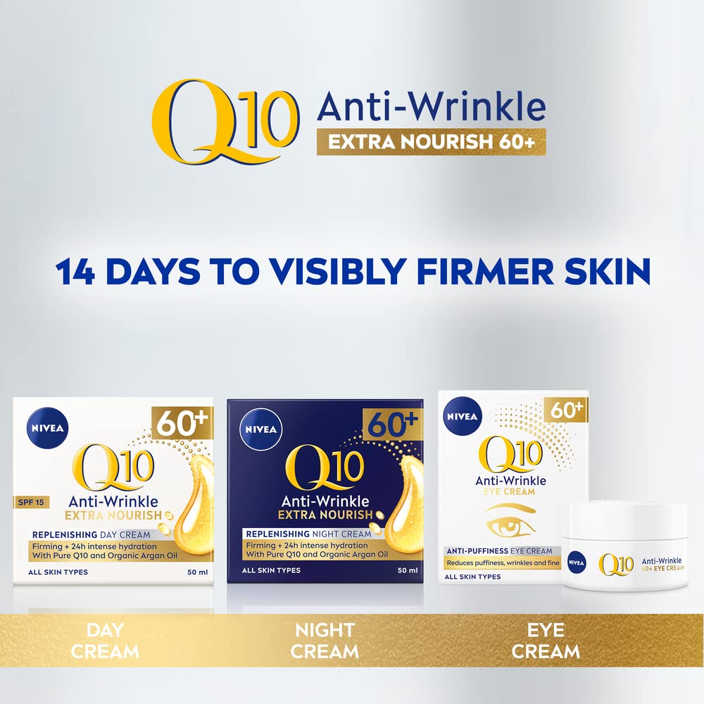 NIVEA Q10 60+ Anti-Puffiness Eye Cream