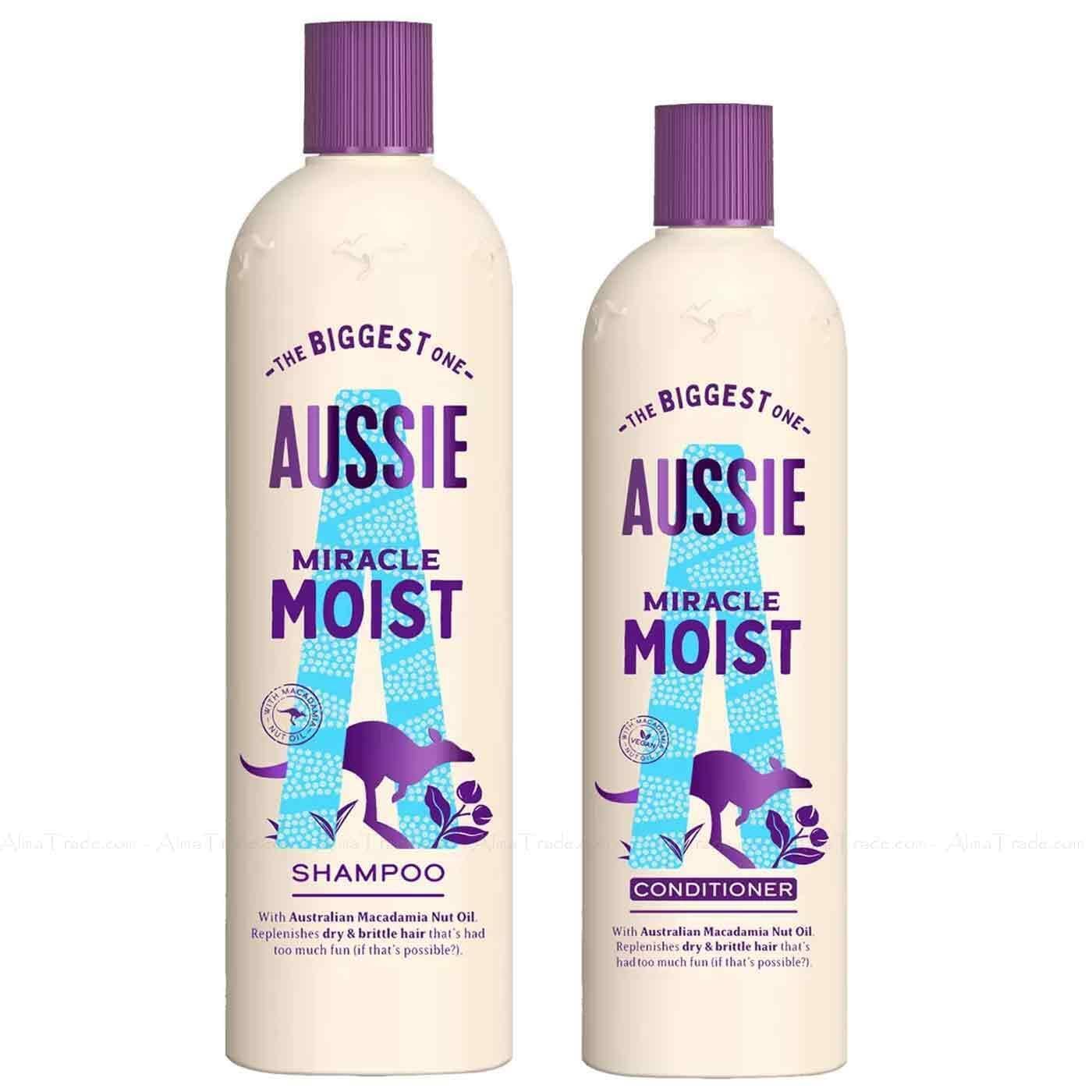 Aussie Miracle Moist XL Shampoo & Conditioner Set