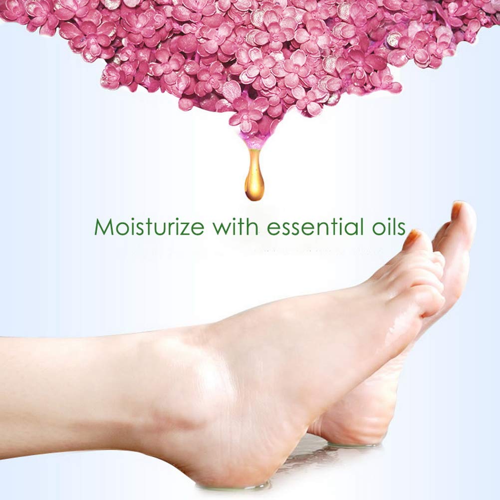 kuou Moisturising Gel Socks with Essential Oils for Soft Feet