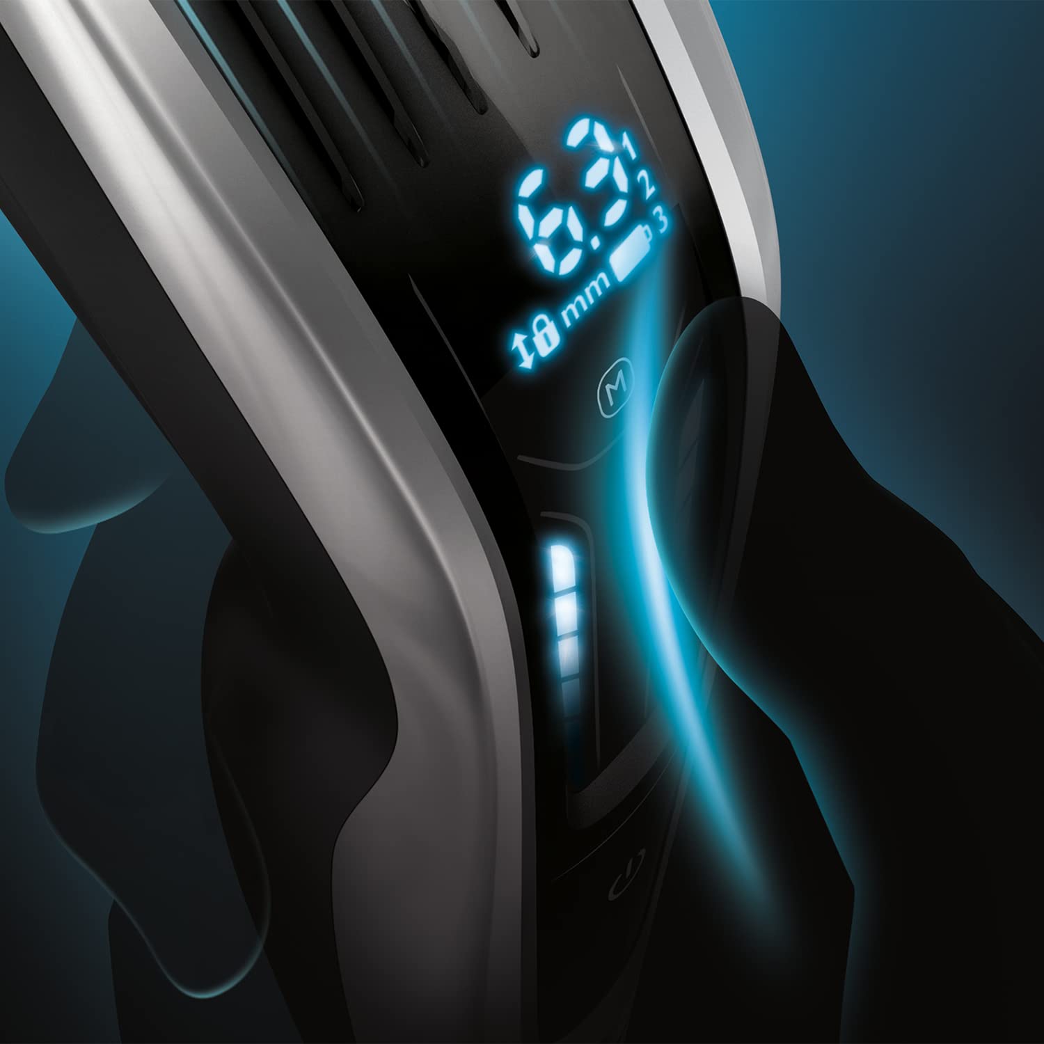 Philips Series 9000 Pro Precision Hair Clipper for Total Control and Precision with 400 Length Settings - HC9450/13