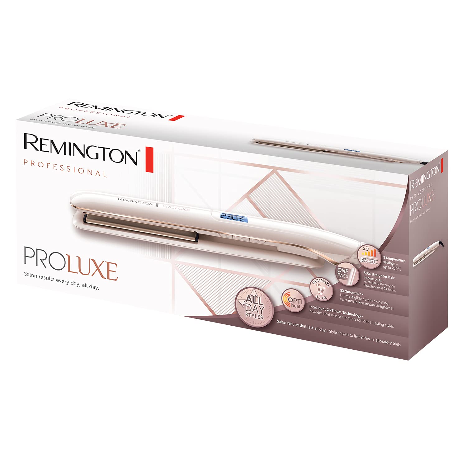 Remington Proluxe Ceramic Hair Straightener S9100