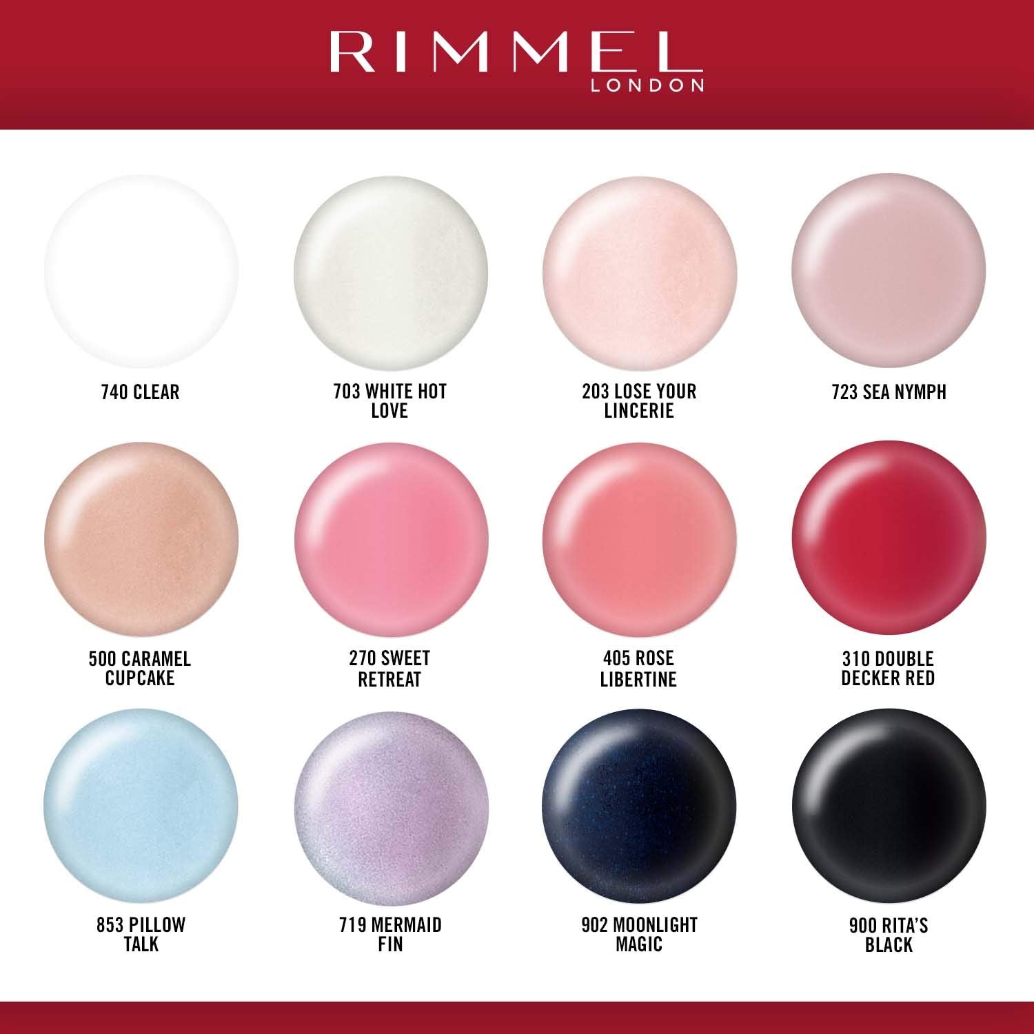 Rimmel London 60 Seconds Super Shine Nail Polish Set