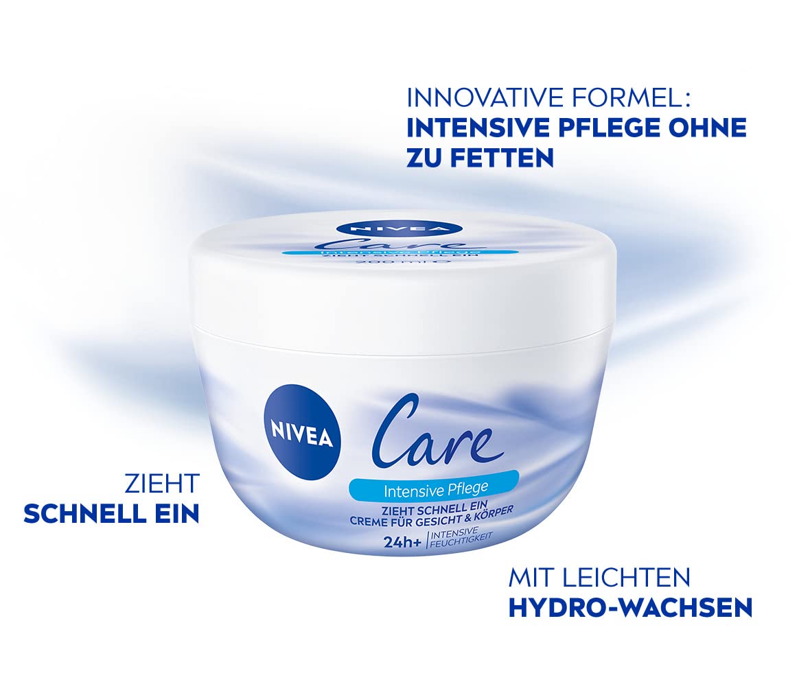 Nivea Care Intensive Cream 200 ml (4 Pack)