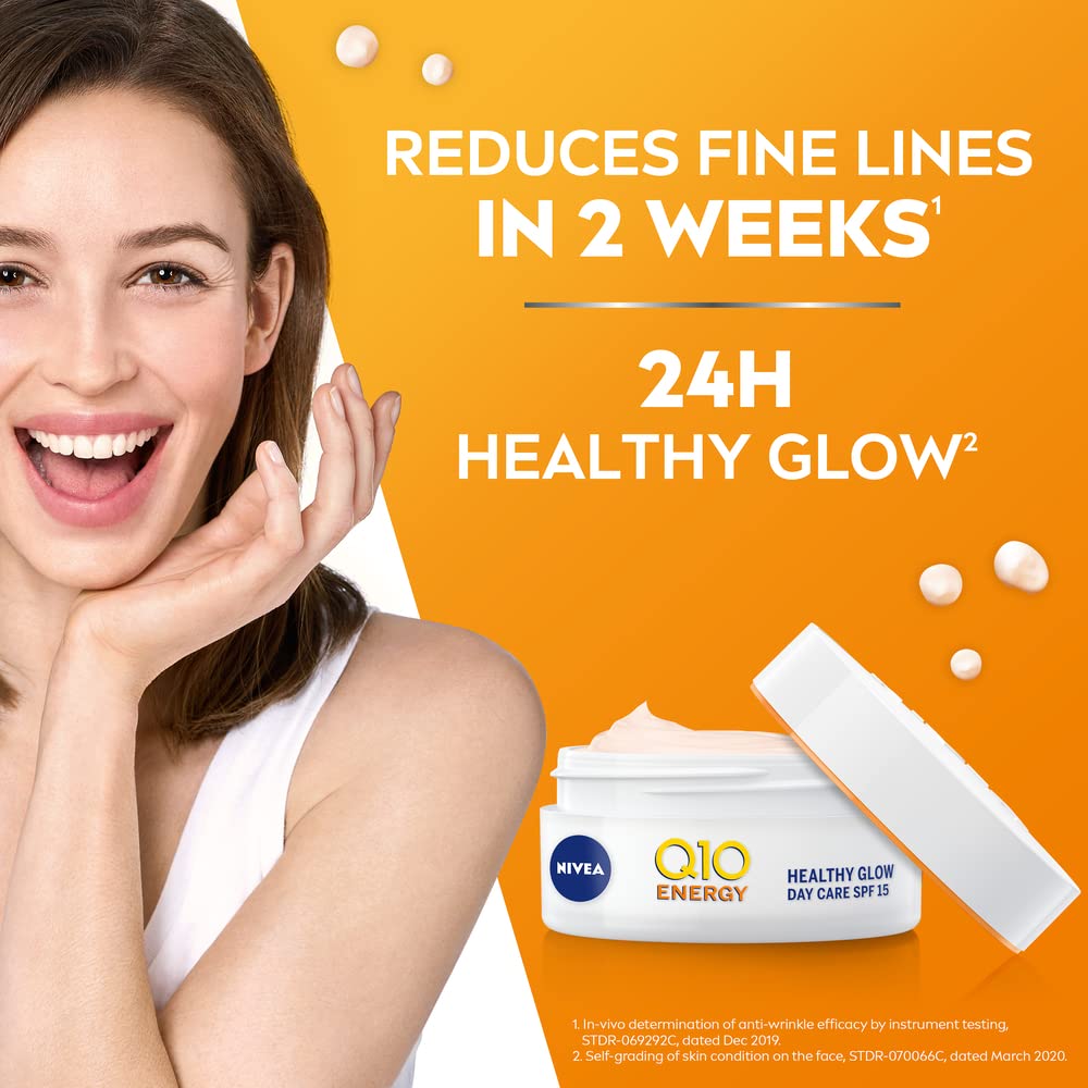 NIVEA Q10 Anti-Wrinkle Radiance Boost Day Cream SPF 15