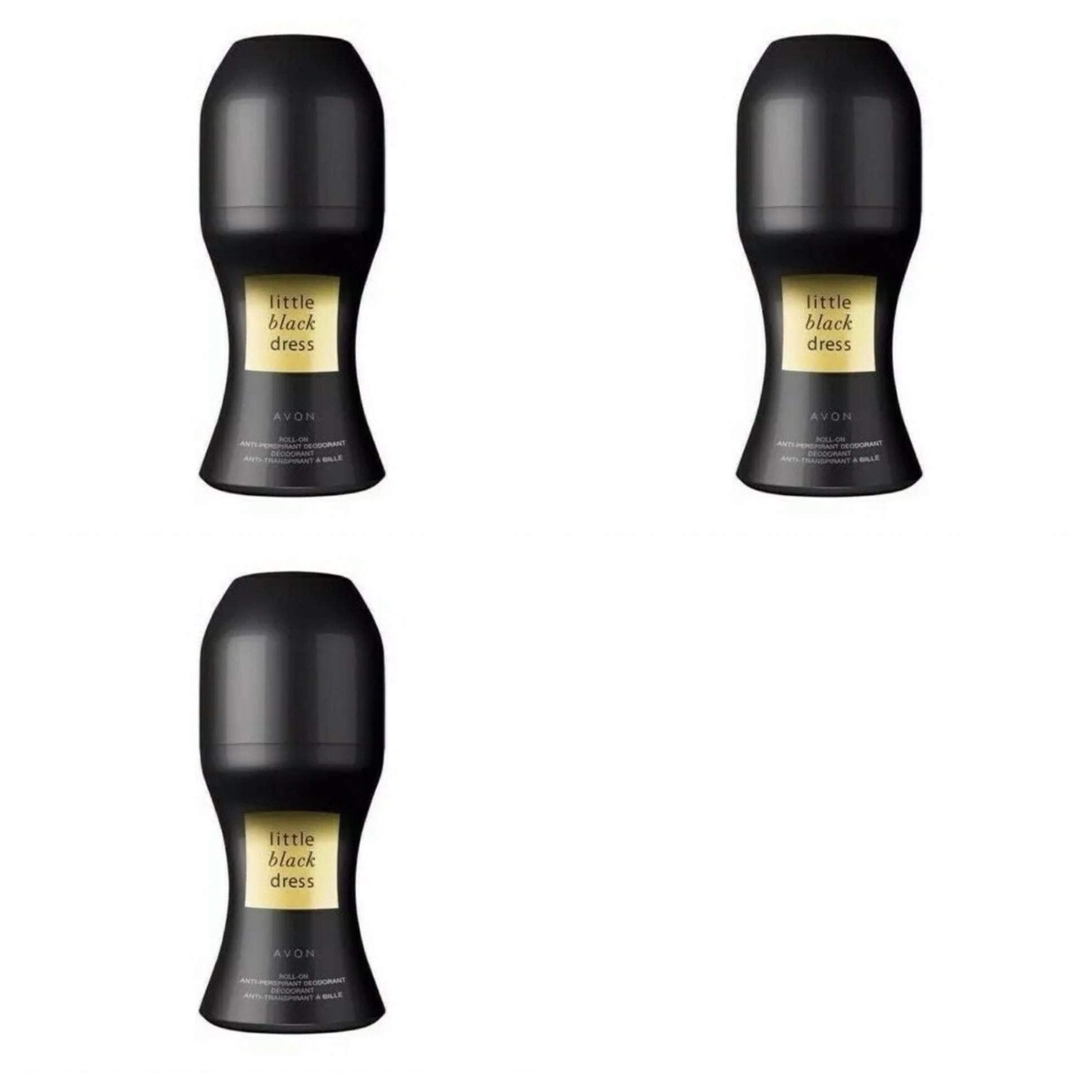 AVON Little Black Dress Anti-Perspirant Deodorant Roll-on Set 3x50ml