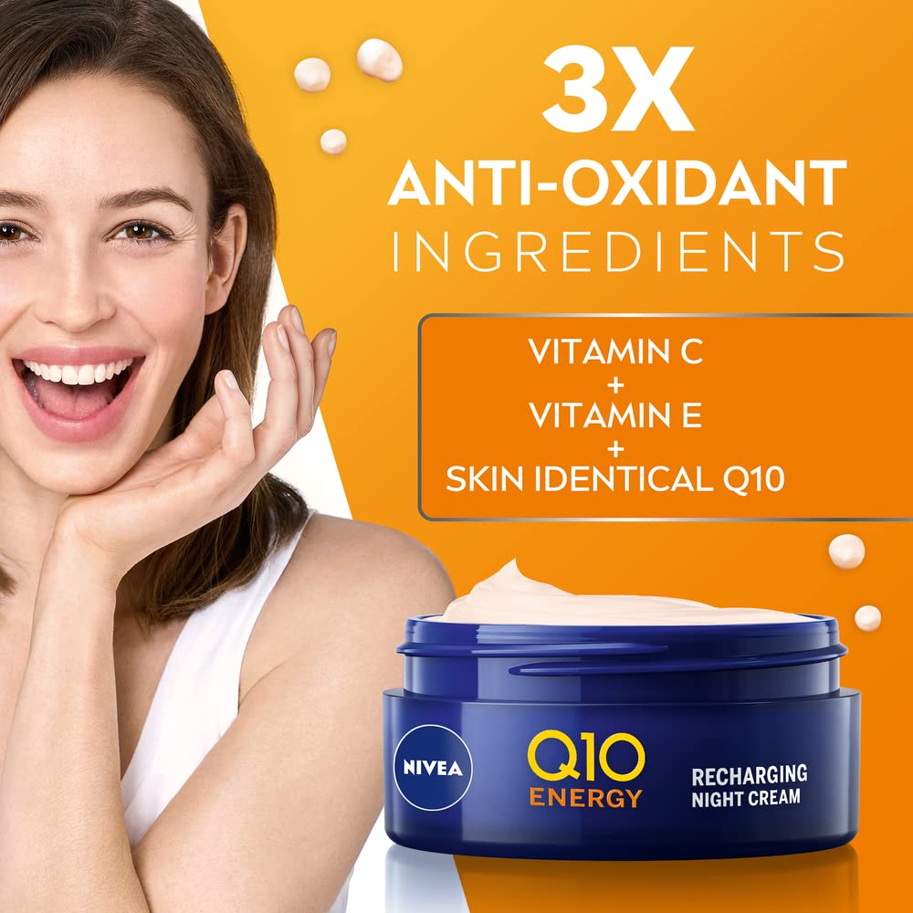 NIVEA Q10 Anti-Wrinkle Night Cream 50ml