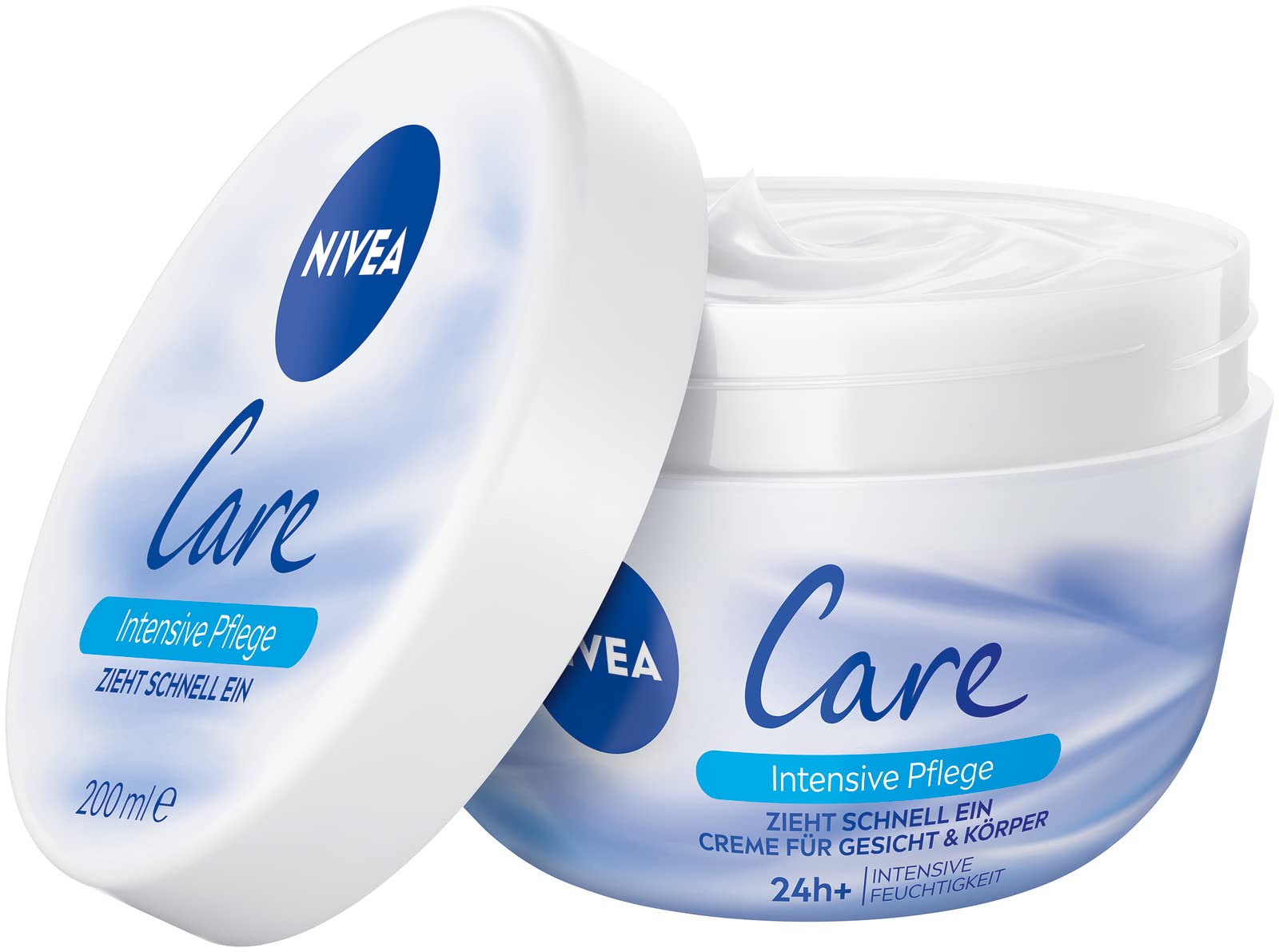 Nivea Care Intensive Cream 200 ml (4 Pack)