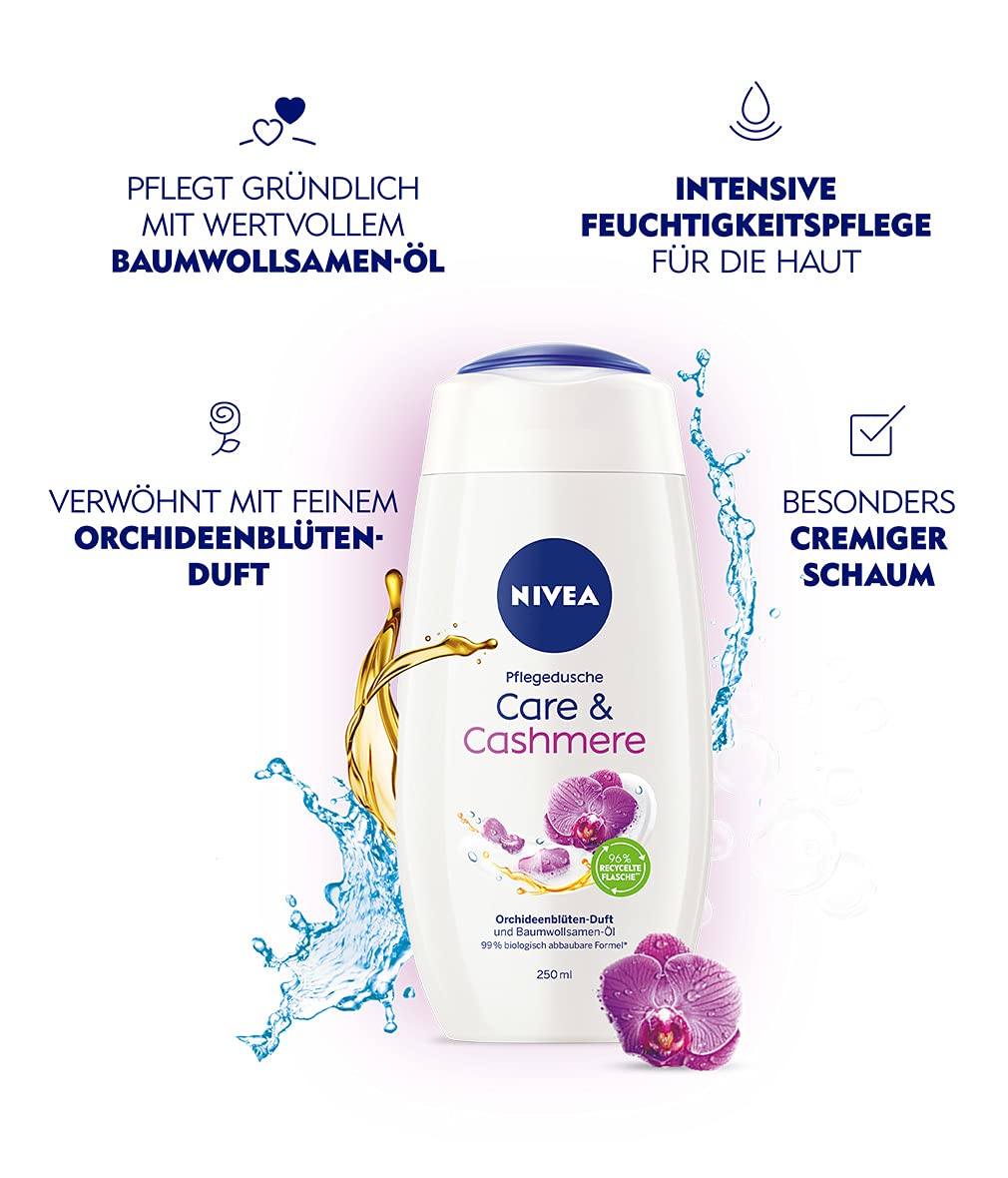 NIVEA Care & Cashmere Shower Gel 250 ml