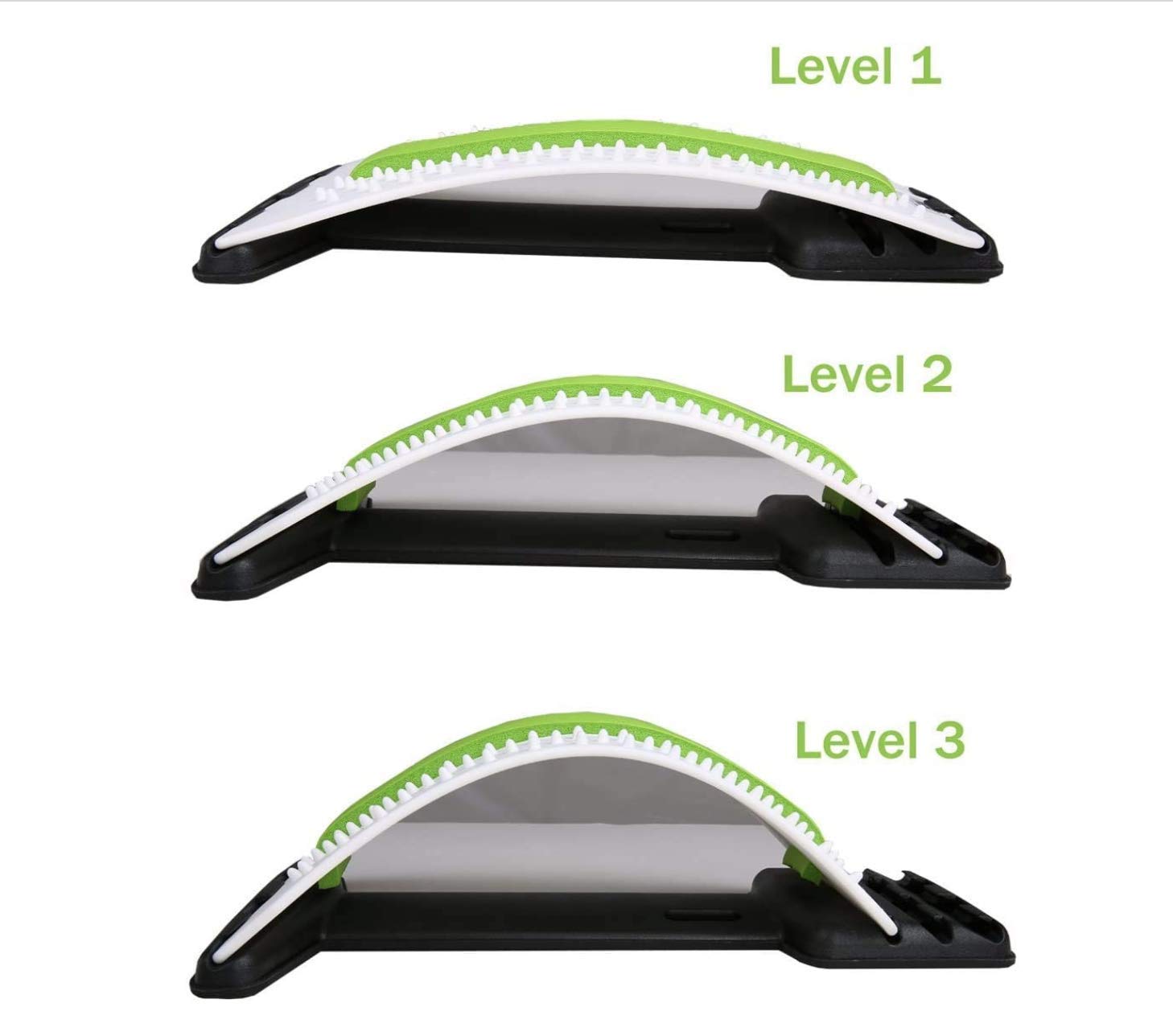 OR8 Wellness Back Stretcher, Upgraded Model, Multi-Level Orthopaedic Back Stretching - Soft Lining Support, Back Pain Relief, Magical Back Treatment, Premium Quality