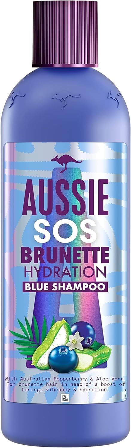 Aussie Brunette Hydration Set: Conditioner & Blue Shampoo