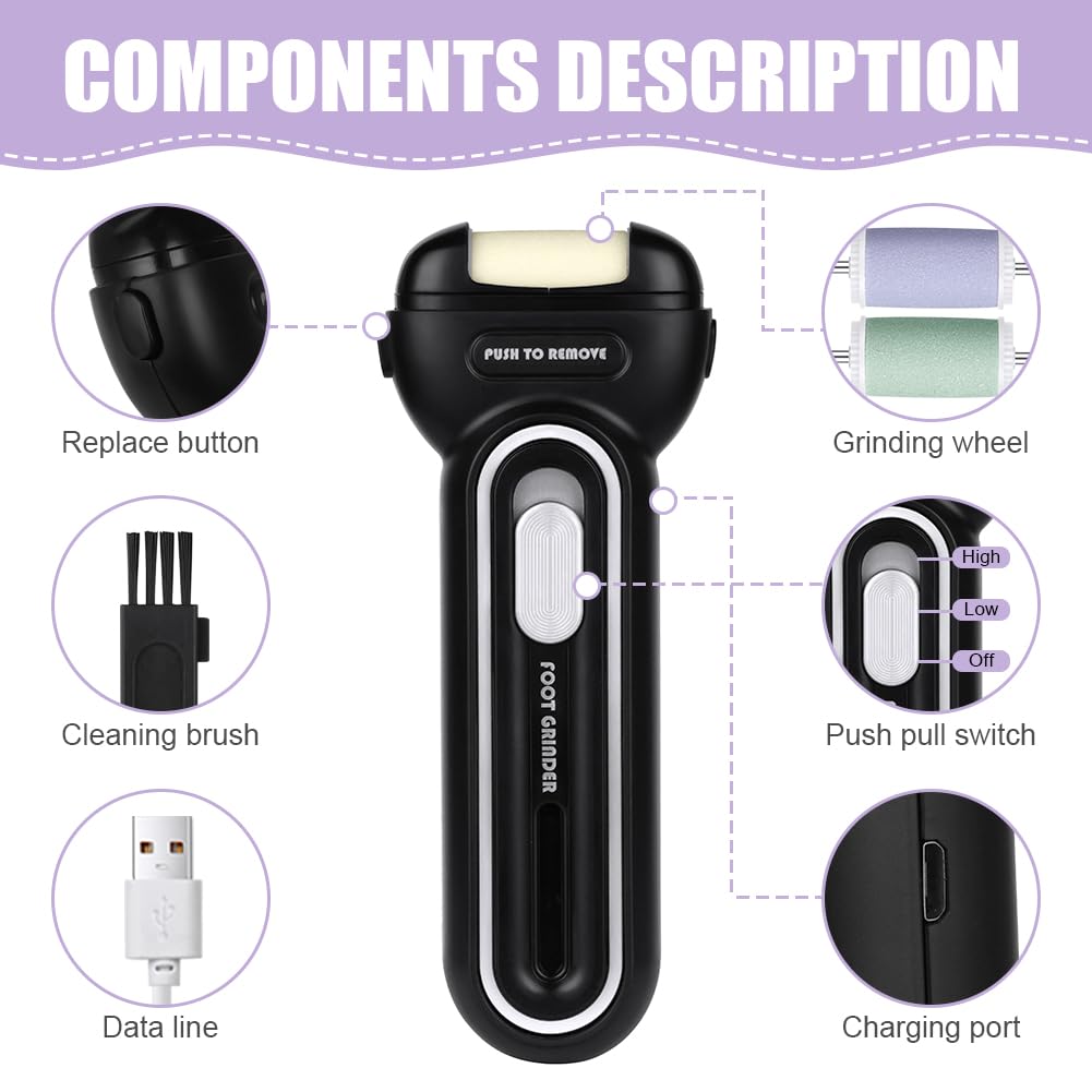 ACWOO Professional Electric Foot File