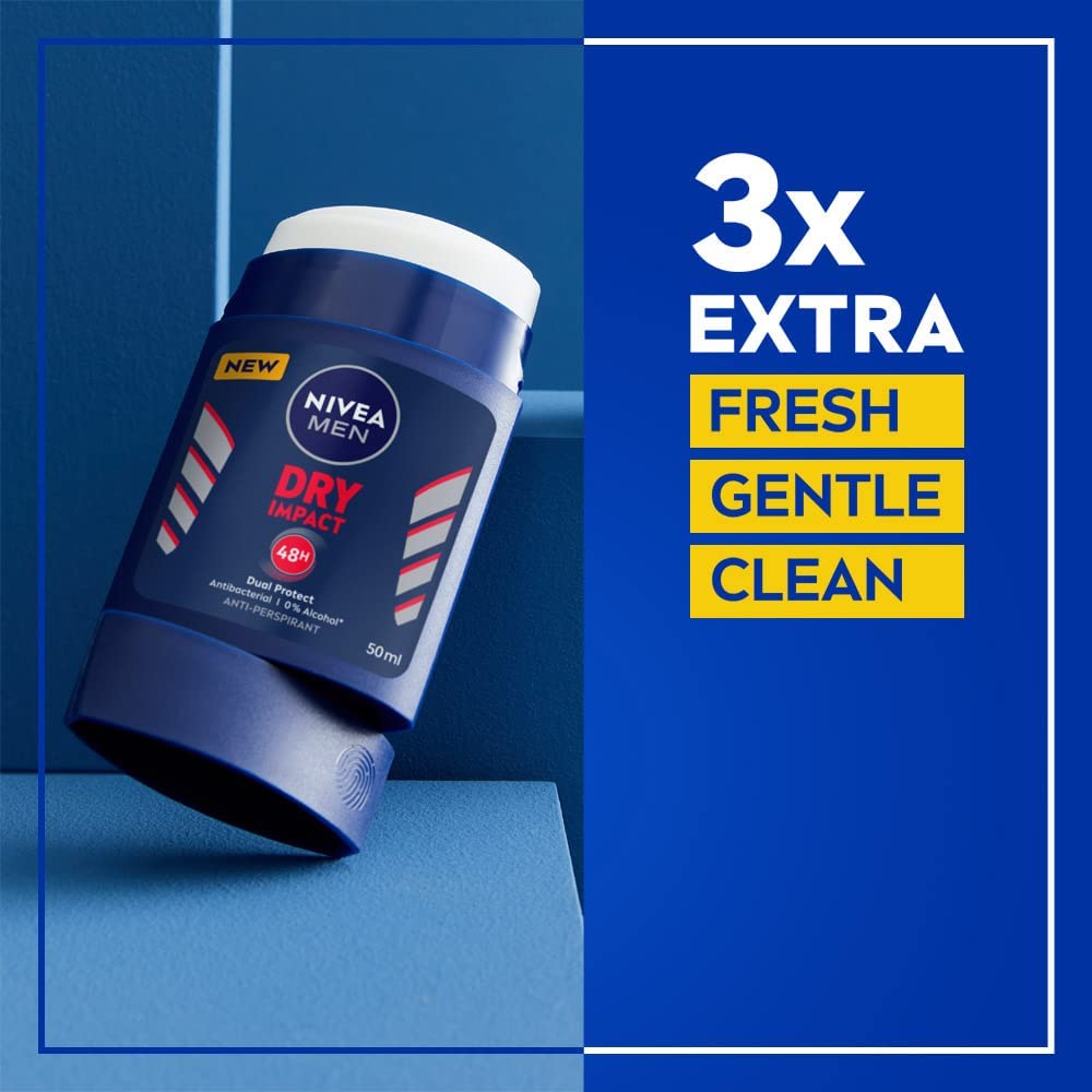 NIVEA Black & White Invisible Anti-Perspirant Deodorant Stick 40ml