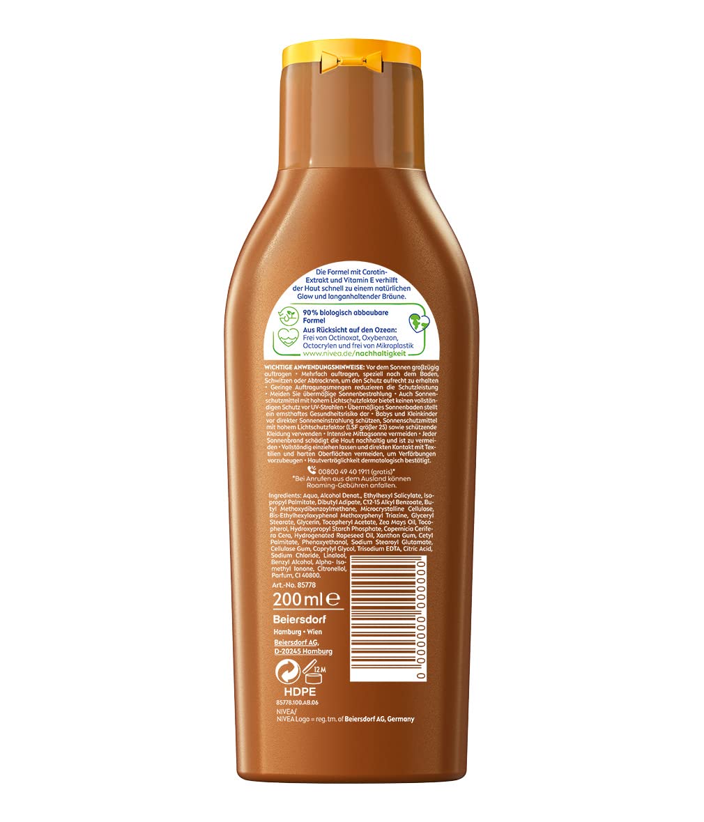 Nivea Sun Tropical Bronze SPF 6 Lotion 200 ml