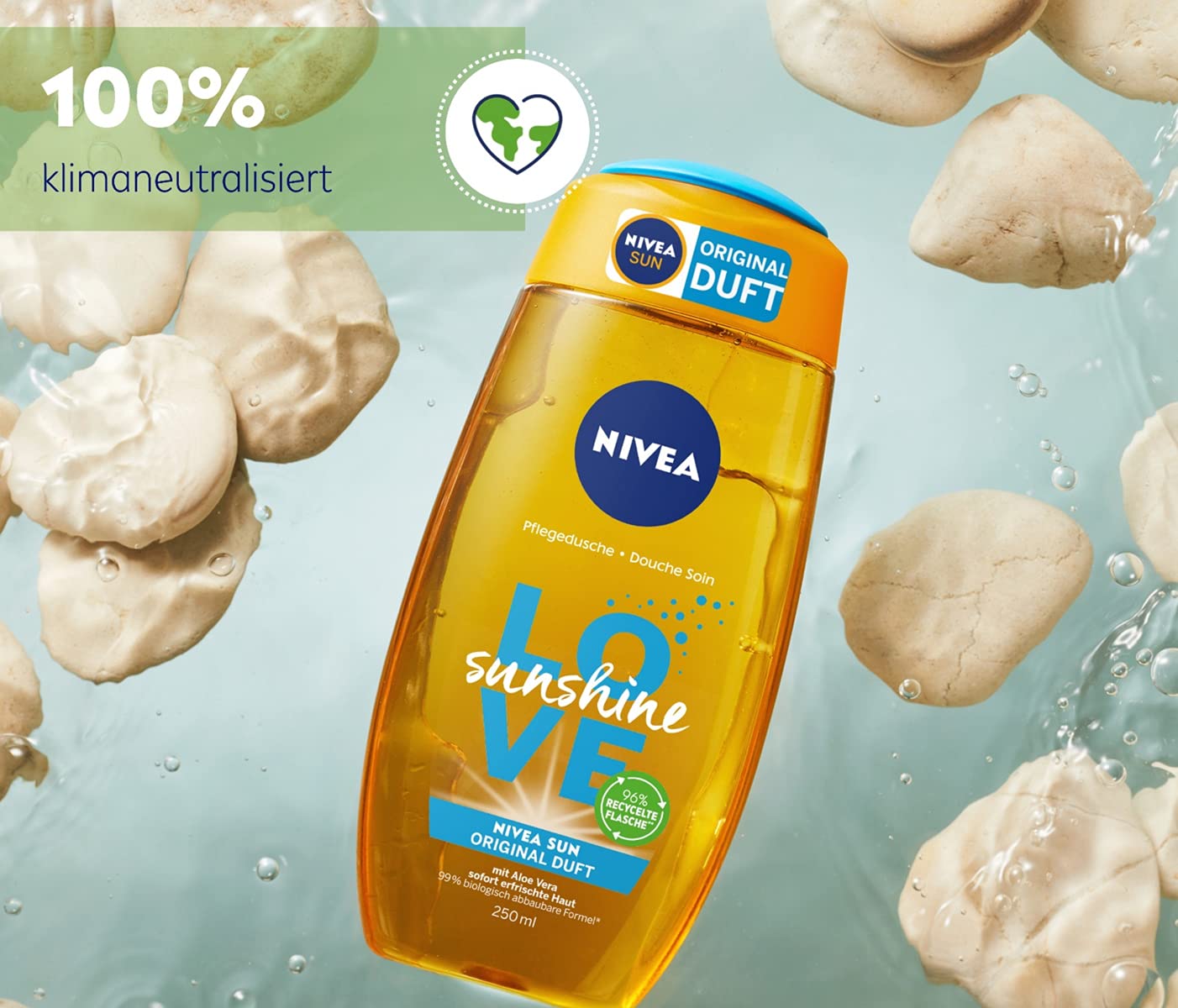 Nivea Love Sunshine Shower Gel 250 ml