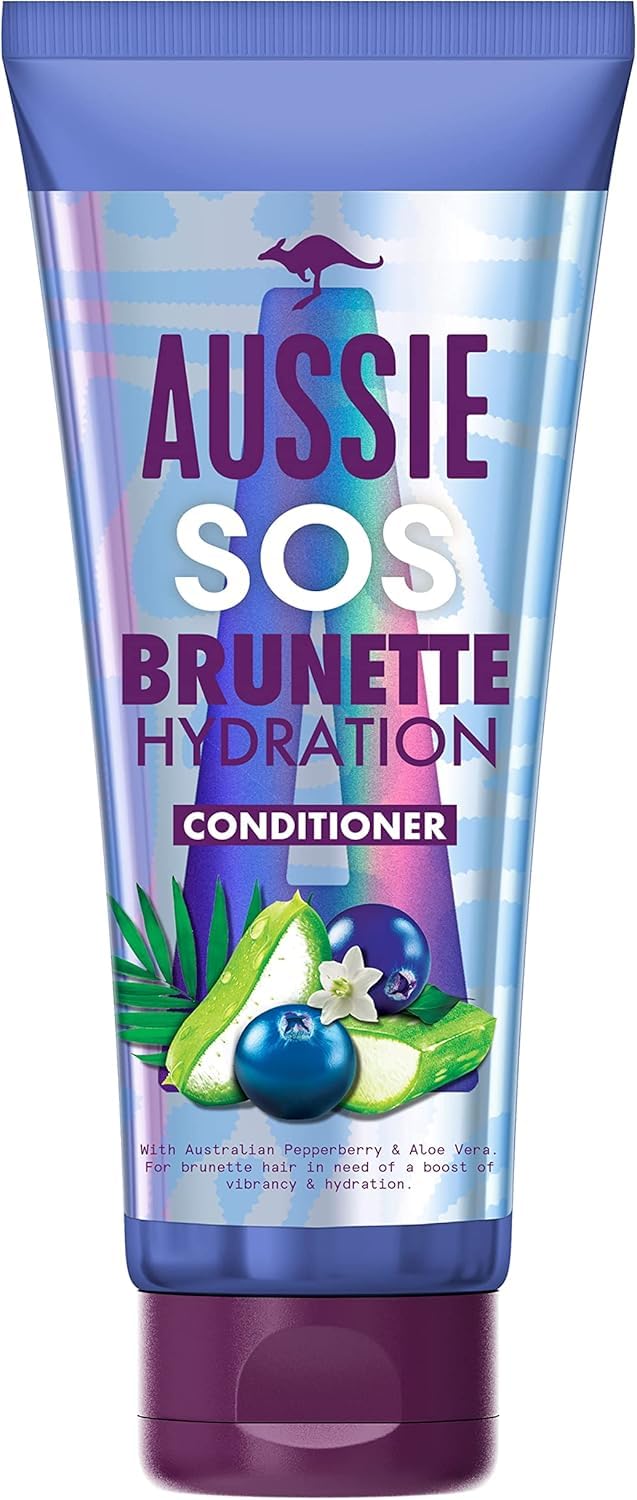 Aussie Brunette Hydration Set: Conditioner & Blue Shampoo