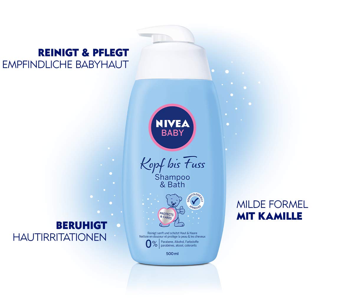 NIVEA Baby Chamomile Shampoo & Bath 500 ml