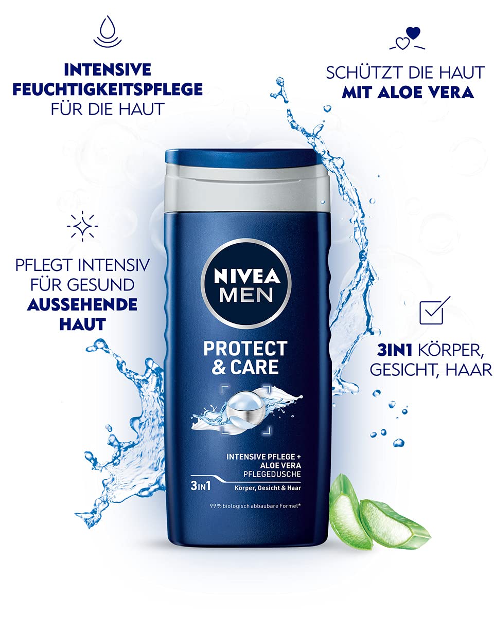 Nivea Men Protect & Care Shower Gel 250 ml