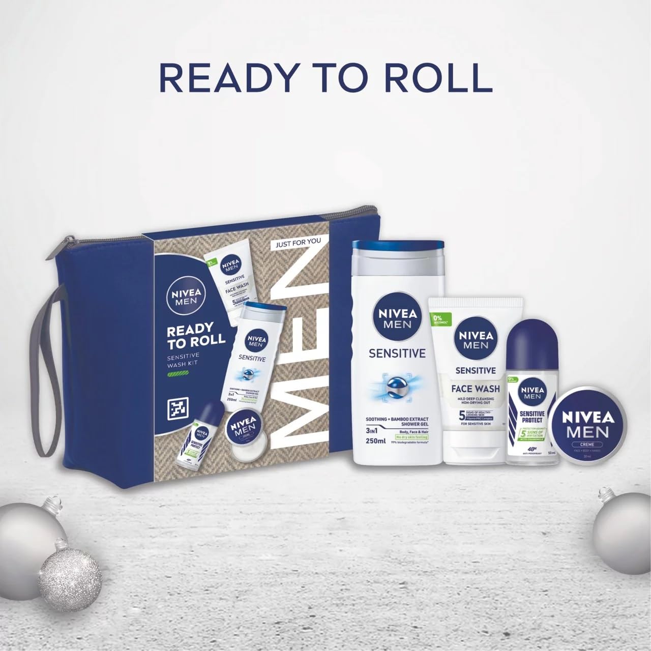 NIVEA Men Ready to ROLL Grooming Bag