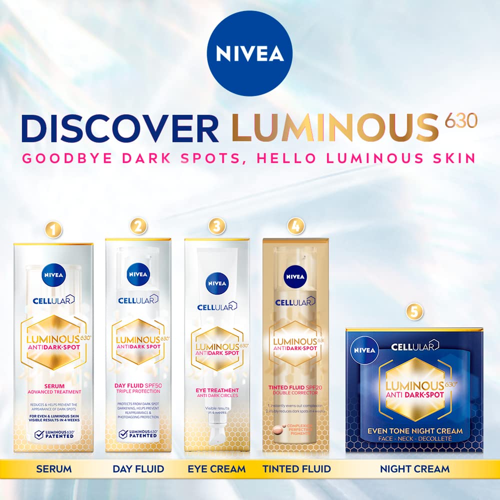 NIVEA Cellular LUMINOUS 630 Anti-Dark Spot Fluid SPF 20