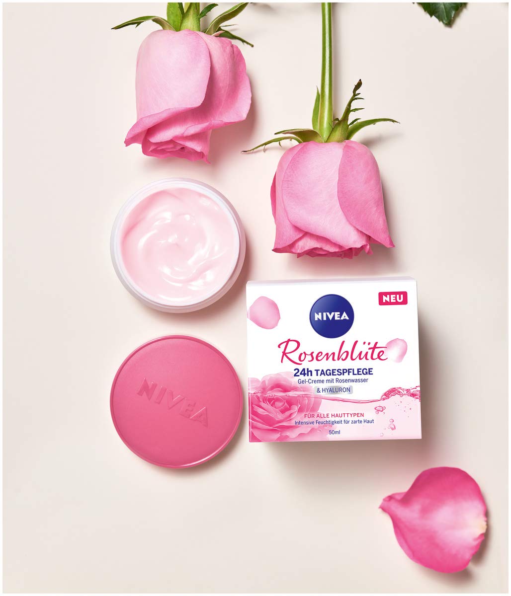 Nivea Rose Petal 24h Gel Cream 50 ml