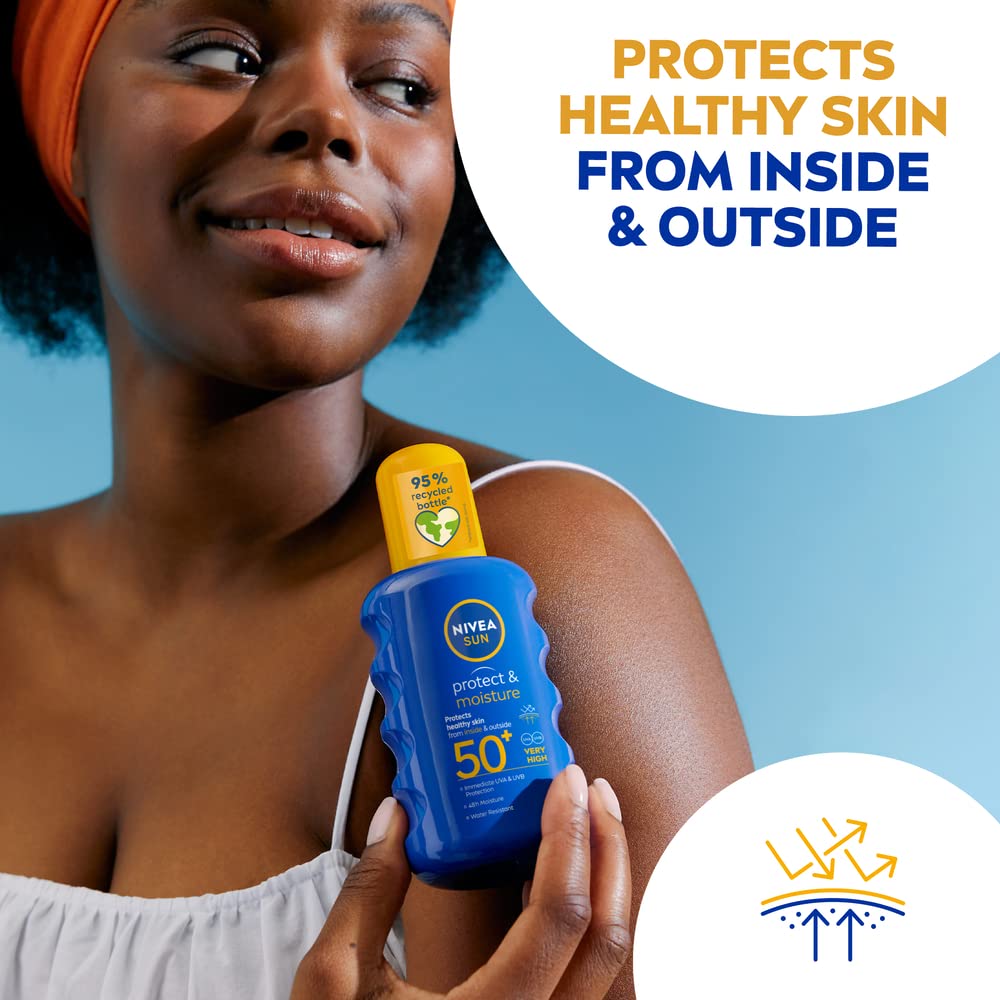 NIVEA SUN Protect & Moisture SPF 50+ Spray