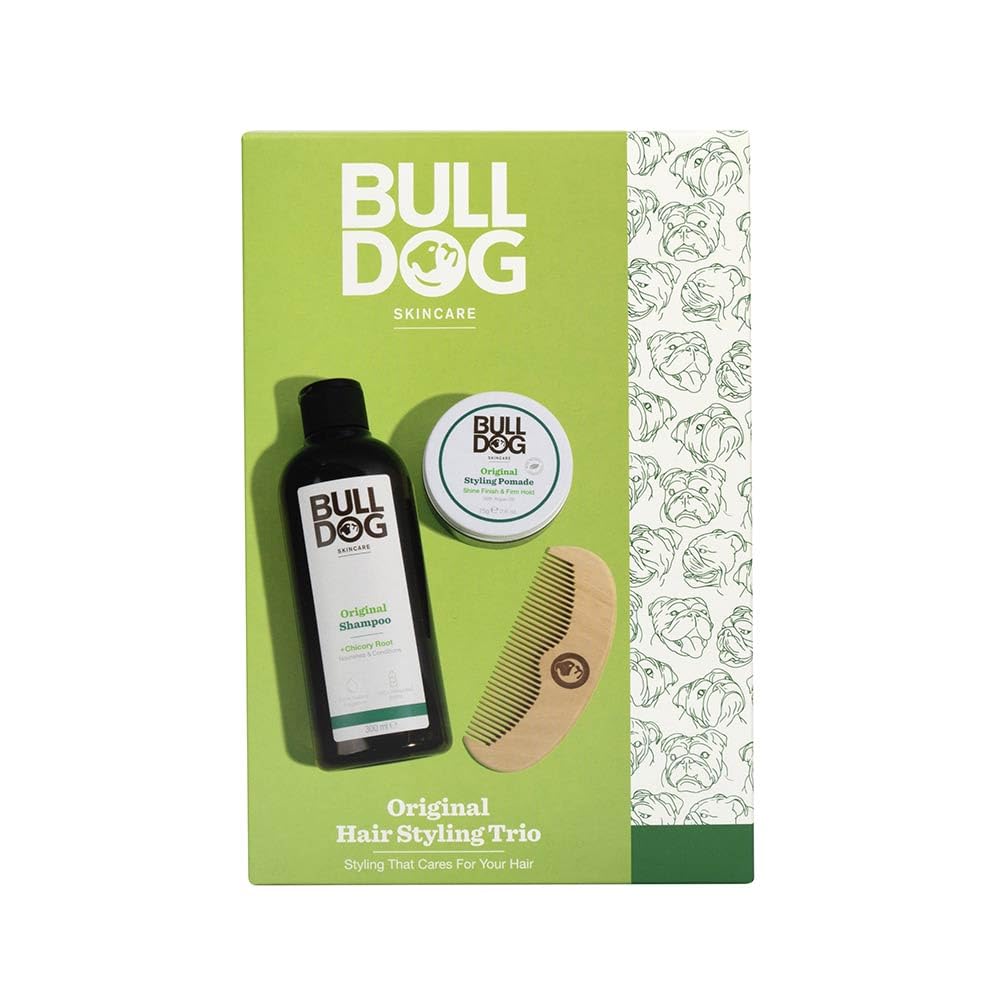 BULLDOG Original Hair Styling Trio Giftset